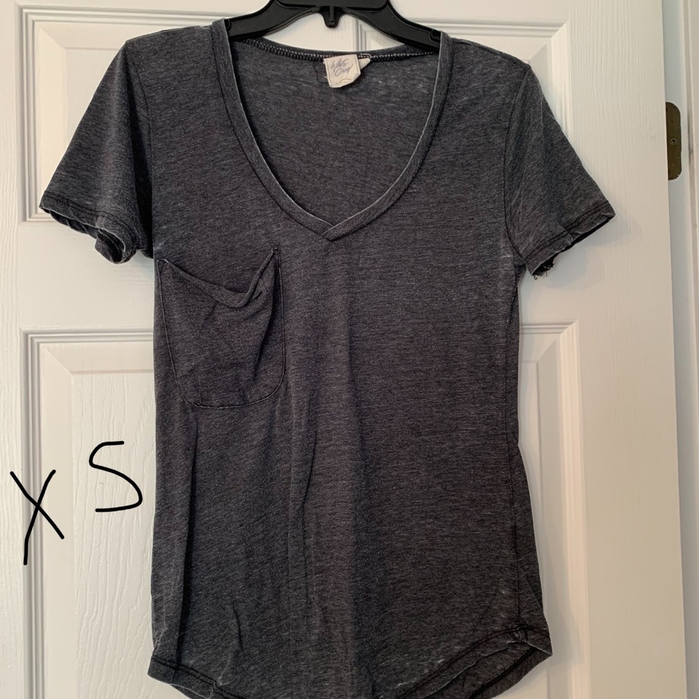 Marbled Grey Top